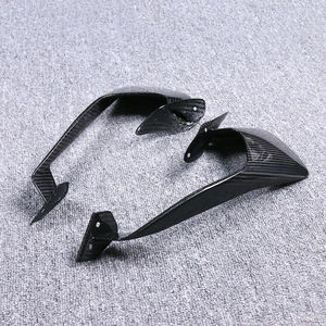 Ailerons en fibre de carbone pour moto Yamaha YZF-R1 2020-2025 – Pièces aérodynamiques en fibre de carbone noire, légères et à montage direct - Product Image 2