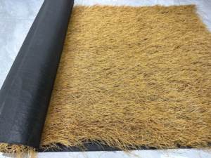Gazon artificiel réaliste jaune imitation chaume pour la décoration de toits tropicaux, de cabanes de jardin et de bâtiments commerciaux - Product Image 3