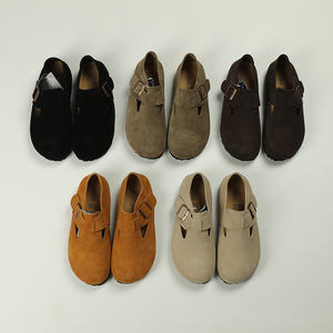 Venta al por Mayor de la Mejor Calidad en Birkenstocks, Gama Completa de Modelos Boston, <span class=keywords><strong>Arizona</strong></span>, Gizeh, London, Mules, Clogs, Zapatos de Mujer de Gamuza Vacuna y Piel - Product Image 4