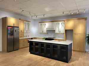 Gabinetes de cocina RTA de madera contrachapada maciza de alta calidad, directo de fábrica de Vietnam, diseño moderno, cajón de acrílico duradero, bisagra para apartamento - Product Image 3