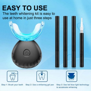 Kit de Blanqueamiento Dental Profesional Personalizable para Uso Doméstico con Cepillo de Dientes en Forma de U, Muestra LED, Blanqueamiento sin Esfuerzo - Product Image 4