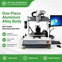5 axes bureau haute précision ccd visuel automatique résine époxy liquide silicone adhésif distributeur de colle distributeur machine de distribution robot