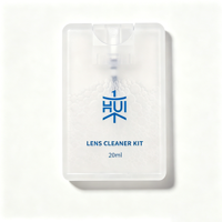 Boîte d'emballage de luxe pour lunettes Bestclean, kit complet, logo personnalisé, étui à lunettes en cuir PU, chiffon de nettoyage, spray nettoyant, fabrication OEM ODM