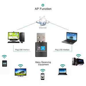 150Mbps Wifi BT adapter không dây, không dây Wifi Adapter 150m + BT WLAN USB Wifi Adapter nhận mạng thẻ Transmitter - Product Image 4