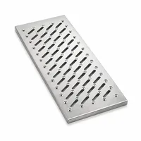 Plaque de couverture de drain moderne en acier inoxydable avec design anti-corrosion et durable pour système de drainage extérieur d'usine et d'atelier