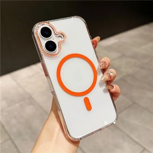 Nueva Funda Transparente para Teléfono Acrílica Ecológica y Degradable para iPhone 16 15 14 Pro Max, Uso en Viajes al Aire Libre, Descuento por Llegada Nueva 2025 - Product Image 1