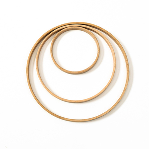 מעגל מכירה חם צלב תפר חישוק טבעת עץ רקמה - Product Image 1