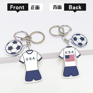 Llavero Colgante <span class=keywords><strong>de</strong></span> Acrílico <span class=keywords><strong>de</strong></span> Doble Cara con Logotipo Personalizado 2026, Accesorio <span class=keywords><strong>de</strong></span> Regalo para Fanáticos, Souvenir <span class=keywords><strong>de</strong></span> Fútbol Americano y Fútbol - Product Image 3