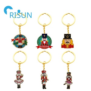 LLavero personalizado 3D Solf esmalte <span class=keywords><strong>Cascanueces</strong></span> <span class=keywords><strong>Ballet</strong></span> Navidad llavero personalizado <span class=keywords><strong>Cascanueces</strong></span> Navidad llavero llaveros - Product Image 1