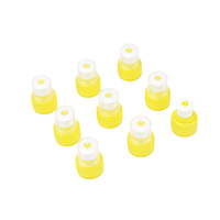 Bouchon de bouteille d'eau sport en plastique PP PE à ouverture par poussée et traction, 28 mm et 38 mm