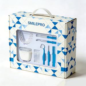 Cajas <span class=keywords><strong>de</strong></span> Cartón Magnéticas Personalizadas para Empaque <span class=keywords><strong>de</strong></span> Alineadores Dentales, Estuche con Espejo para Retenedores, con Logotipo para Almacenamiento - Product Image 3