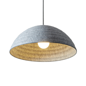 Lampada LED Stile Nord Europa con Paralume in Feltro PET, Luce Bianca Calda 3500K, CRI 90, 900 Lumen, Garanzia 3 Anni, Angolo di Illuminazione 3000°, per Casa e Ufficio - Product Image 4