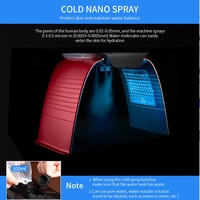 Appareil de Nettoyage du Visage à 7 Couleurs Lumineuses pour Blanchiment et Rajeunissement de la Peau, Usage Commercial, Prises US/EU/UK