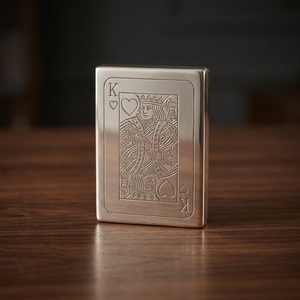 Conteneur en laiton plaqué argent - Product Image 2
