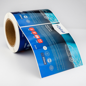 Waterproof Custom Car <strong>Care</strong> Product <strong>Label</strong> Gold Foil Auto Cleaning Wash Shampoo/Wax Stickers Roll Printing Packaging Bottle <strong>Labels</strong> - Product Image 3