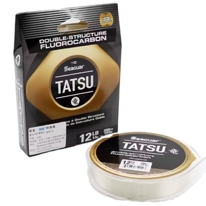 100% línea de pesca de fluorocarbono Seaguar TATSU línea de carpa de alta calidad transparente mosca río lago corriente pesca flotante flotabilidad - Product Image 1
