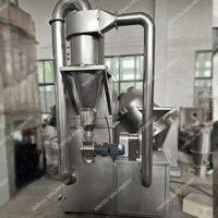 Machine à broyer le maïs, le riz, le manioc, la farine de blé, le grain, la poudre de maïs avec système de dépoussiérage par cyclone