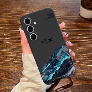 <span class=keywords><strong>Coque</strong></span> de téléphone portable tendance pour <span class=keywords><strong>Samsung</strong></span> S24 S25 Ultra, motif montagne enneigée, antichoc, <span class=keywords><strong>coque</strong></span> <span class=keywords><strong>transparente</strong></span> - Product Image 3