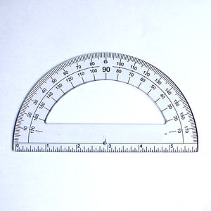 Winkelmesser <span class=keywords><strong>Universal</strong></span> 180 Grad Großer Winkelmesser Schul- und Bürobedarf Mathematik-Winkelmesser Lineal - Product Image 2