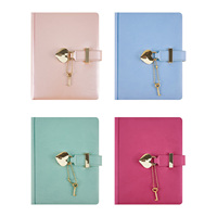 Carnet de notes mignon A6 et A5, carnet personnalisé, carnet mignon pour filles, journal avec cadenas