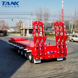 車両マスター 新型 4軸 60トン ローボーイ セミトレーラー ローベッド トラックトレーラー ローベッドトレーラー 販売中 - Product Image 5