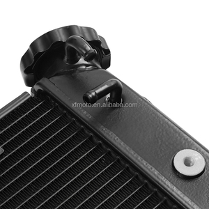 Radiador XF-M352, Enfriador Compatible con Yamaha FZ09 MT09 <span class=keywords><strong>MT</strong></span>-<span class=keywords><strong>09</strong></span> 2014-2020 XSR900 16-21 - Product Image 2