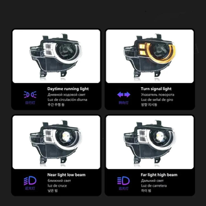 ไฟหน้า LED AURON 12V 60W 6000K 6000 ลูเมนส์ สว่างพิเศษ แบบเสียบใช้งานได้ทันที สำหรับรถ Tank 300 ปี 2020-2025 - Product Image 2