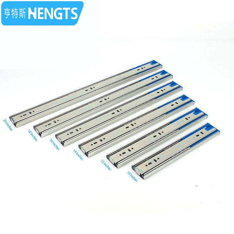 White-Soft close drawer slide
