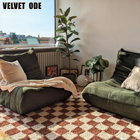 Canapé Caterpillar style à emporter, matelassé en profondeur, populaire, pour soirées douillettes, toucher moelleux, tendance actuelle