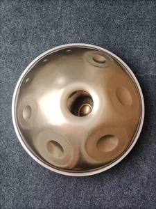Instrument de percussion à tambour à main 13+8 tons, fabriqué sur mesure en usine, avec conception d'agencement de gamme OEM pour la musique de méditation (handpan) - Product Image 5
