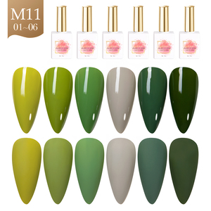 MIMAGPIE Free <b>Nail</b> Color Display Book 6 Colors Gel <b>Nail</b> Polish Uv Gel Set Crulty Free Vegan Gel Polish OEM Private Label - Product Image 1