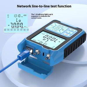 Alles-In-Één Mini Optische Vermogensmeter Rode Lichtpen Glasvezeltester Met Rj45 Sc-Connectoren 12V Voeding Gebruikte Functie - Product Image 1
