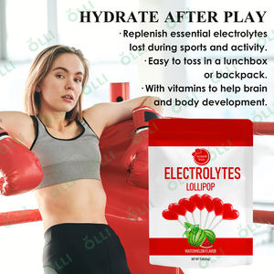 Olli OEM อมยิ้มอิเล็กโทรไลสำหรับผู้ใหญ่อาหารเสริมกีฬาโภชนาการที่มีน้ำตาลเพิ่มความชุ่มชื้นและการเจริญเติบโตของกล้ามเนื้อ - Product Image 5