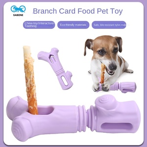 Safety <strong>Bully</strong> <strong>Stick</strong> Holder for Dogs Nylon Chew <strong>Stick</strong> Lock Holder Anti Choking Treat Dispensing Teether Toy for Large Breeds - Product Image 6