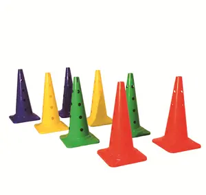 Football Practice Drills Indoor Outdoor Soccer Cones Sports Training Agility Field Marker Plastic Cones