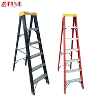 Fabricants portables Chine Prix Étape Plateau En131 Un Type Échelle Isolé Électrique En Fiber De Verre