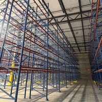 Étagères de stockage robustes, en acier Q235B, résistantes à la corrosion, unités de rayonnage pour entrepôt