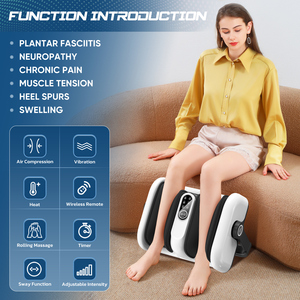 Masajeador de pies eléctrico inteligente con compresión de tejido profundo y vibración para mayor comodidad y alivio - Product Image 5