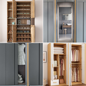 วีฟา ที่ยึดแผงประตูตู้เสื้อผ้า อลูมิเนียมอัลลอยด์สีทอง 1.5 ม. 1.8 ม. 2.1 ม. 2.44 ม. 2.78 ม. แบบติดตั้งกับประตูแบบไม่ถอดได้ - Product Image 2