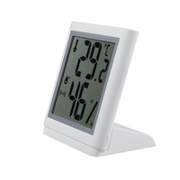 Thermomètre hygromètre numérique LCD, détecteur de température et d'humidité pour réfrigérateur et congélateur, mini thermographe haute précision pour la maison et les chambres froides