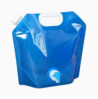 Sac d'hydratation pliable pour le camping en plein air, sans BPA, personnalisé, 5L 10L, sac d'hydratation portable en plastique