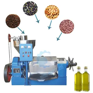 Pressa meccanica per estrattore di olio di semi spremuto a freddo macchina per estratto di olio di sesamo commestibile su piccola scala