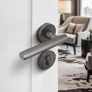 Mei Hong Copper Lever Door Lock For Wooden Doors 30-55mm Thickness With Regular Key Smooth Operation - Product Image 4