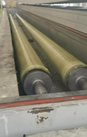 Poteaux de distribution d'énergie en PRV/FRP personnalisés OEM, résistants aux intempéries, en fibre de verre, pour l'infrastructure mondiale