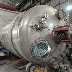 เครื่องปฏิกรณ์แจ็คเก็ตภาชนะบรรจุแบบมีกาวในภาชนะสำหรับใช้ในสายการผลิตสติกเกอร์ - Product Image 6