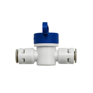 Valvola a sfera per depuratore d'acqua a osmosi inversa Ecosoft, lunghezza 1,5 cm, larghezza 1,5 cm, altezza 5,5 cm - Product Image 1