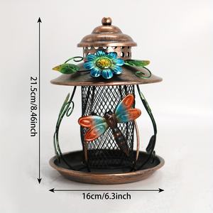 आकर्षक बैटरी मुक्त आउटडोर उद्यान पशु और पुष्प आभूषण के साथ पशु और पुष्प आभूषण के साथ - Product Image 5