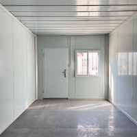 Enorme maison conteneur en acier portable de 20 pieds, modulaire, démontable et extensible, de conception moderne, pour hôtels, bureaux et ateliers - Classe A