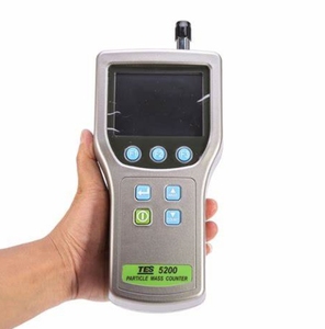 เครื่องวิเคราะห์ฝุ่นแบบพกพา TES-5200นำเข้า PM2.5อนุภาคเครื่องตรวจจับคุณภาพอากาศ PM10 - Product Image 6