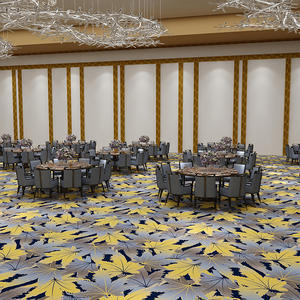 Tapis tressé Axminster à couverture intégrale - OEM Haut de gamme Personnalisé Laine Nylon Résistant à l'huile Antidérapant Résistant à l'usure pour usage commercial - Product Image 4